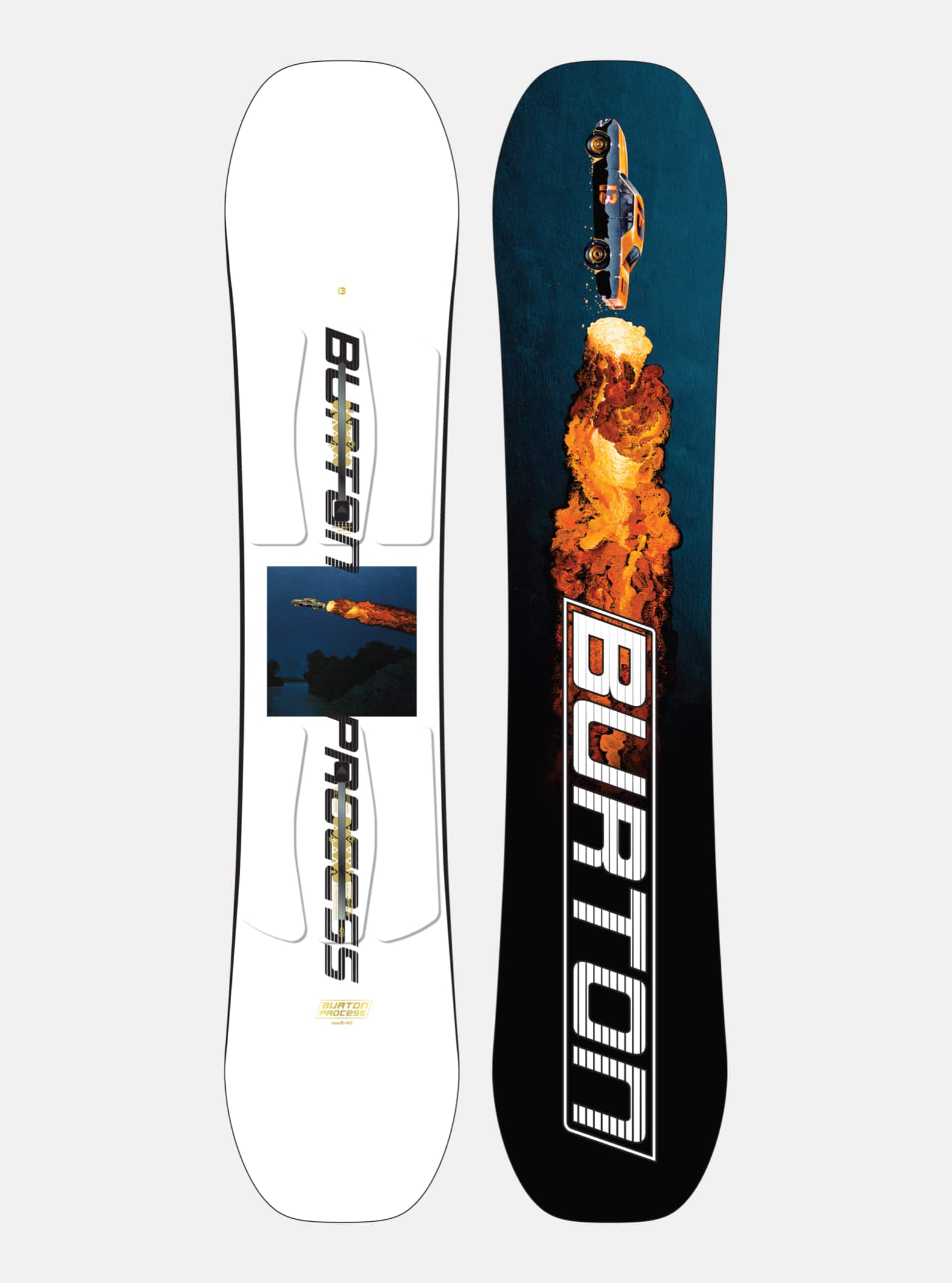 Kids' Burton Process Smalls Flat Top Snowboard | Burton.com Winter