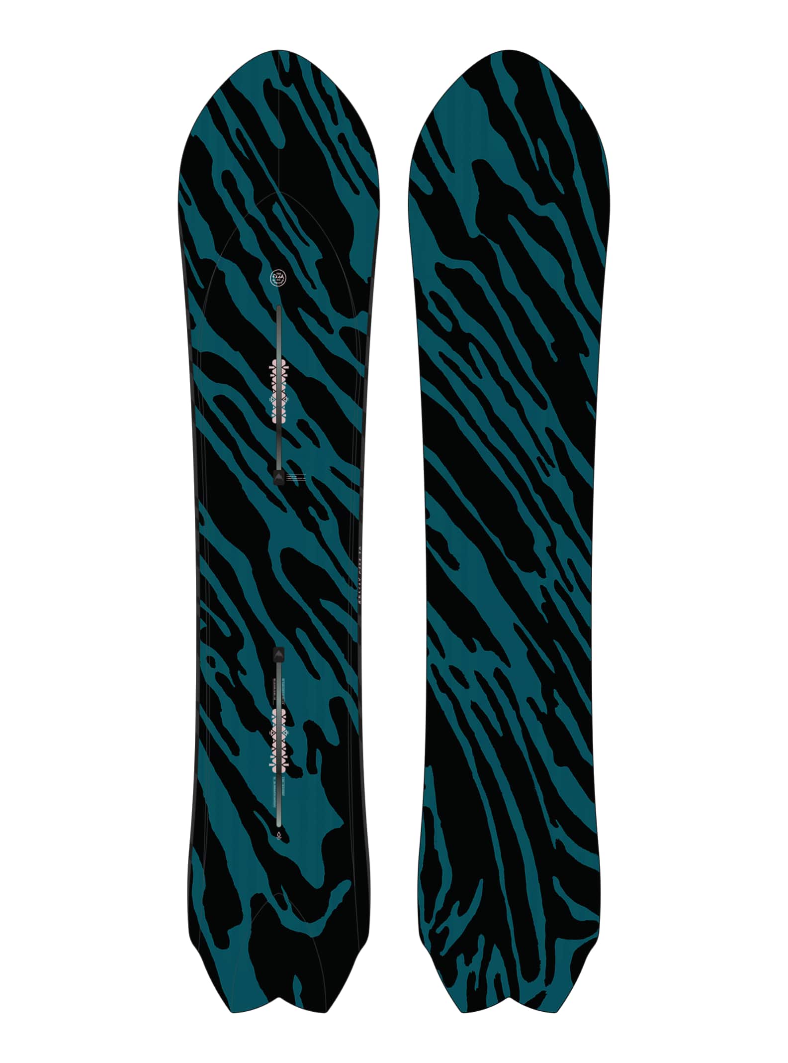 Men's Burton Fish 3D Directional Flat Top Snowboard - 2nd Quality