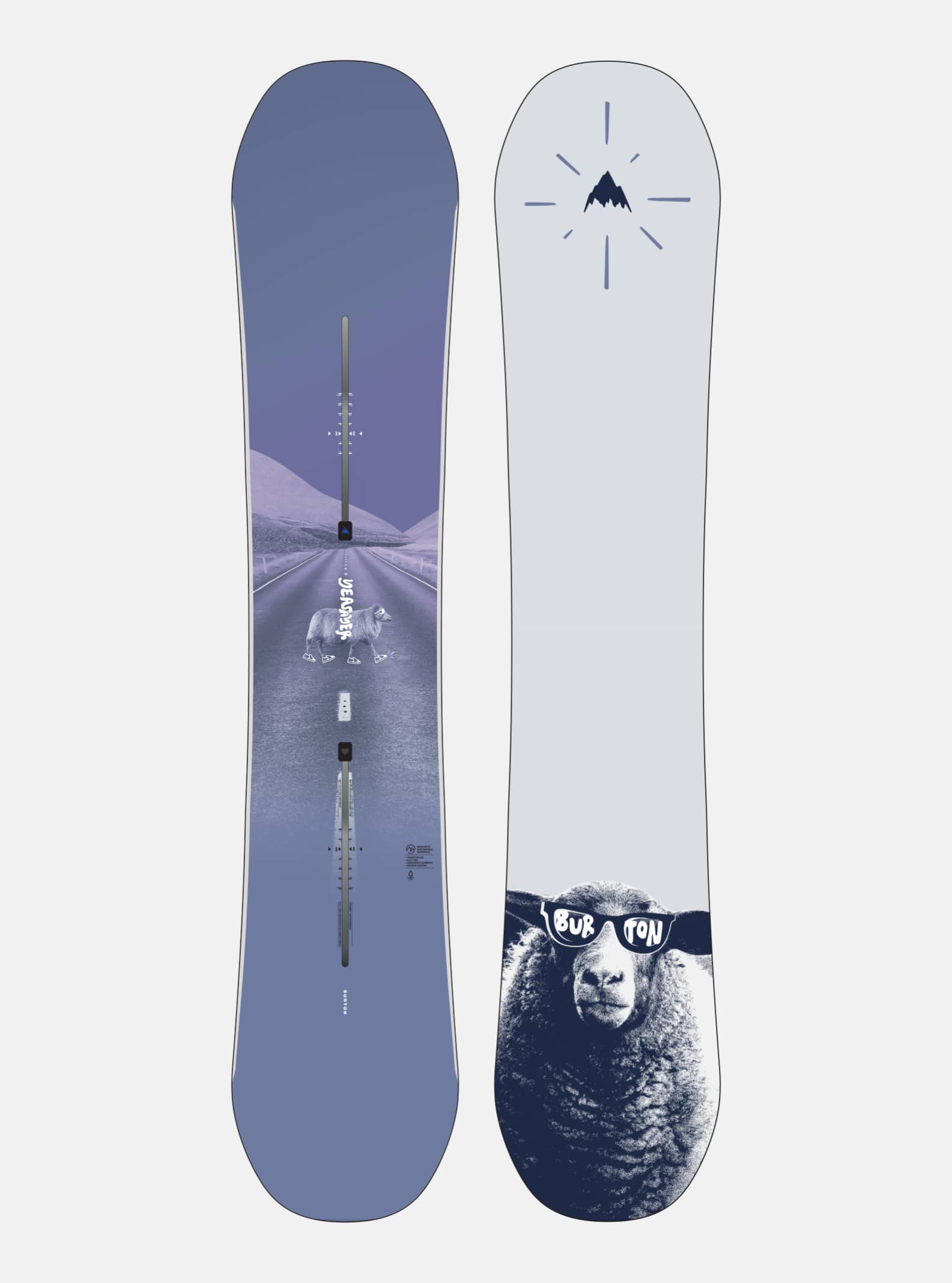Women's Burton Yeasayer Flat Top Snowboard | Burton.com Winter 2024 JP