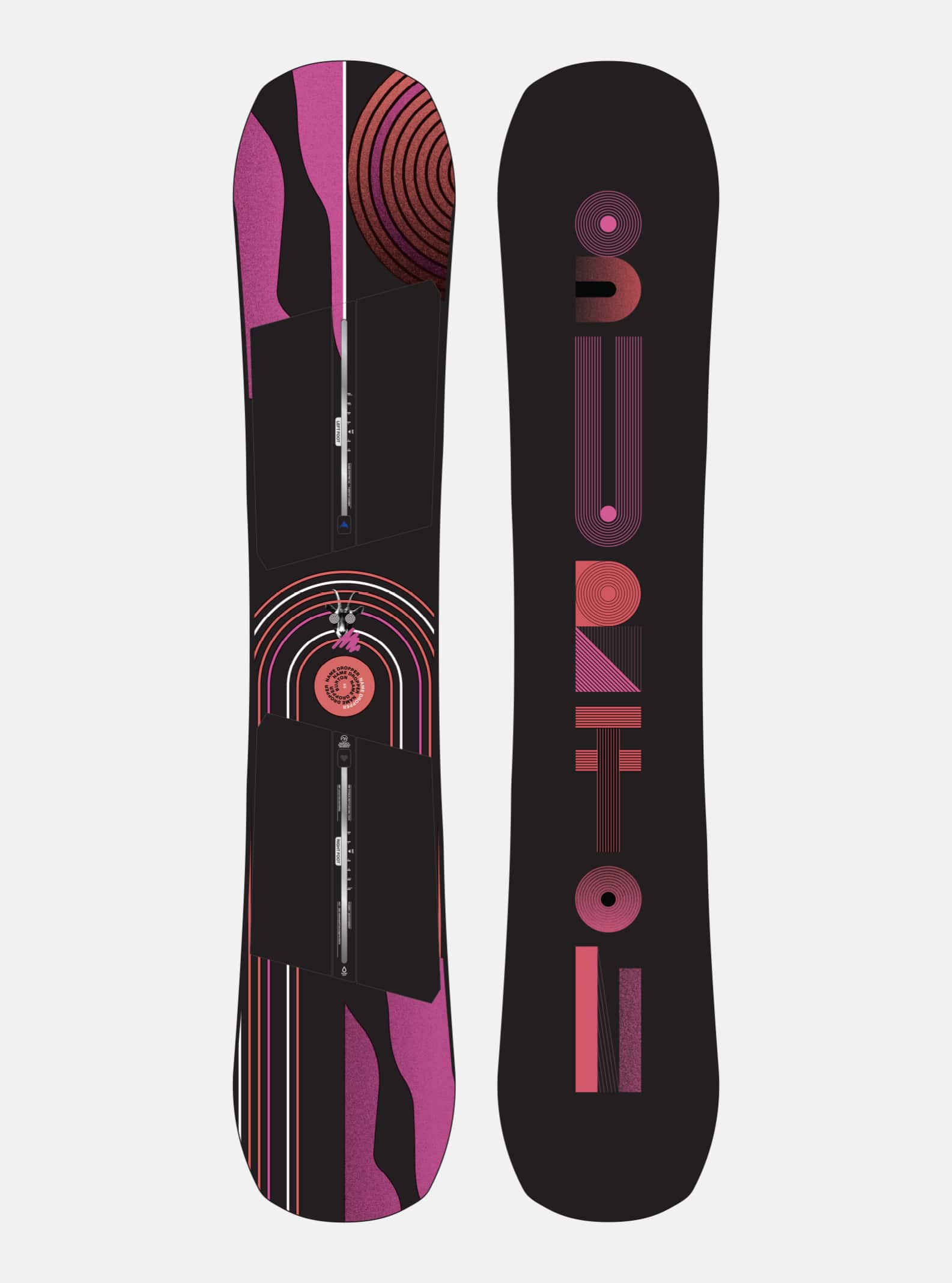 Men's Burton Name Dropper Camber Snowboard | Burton.com Winter 2024 JP