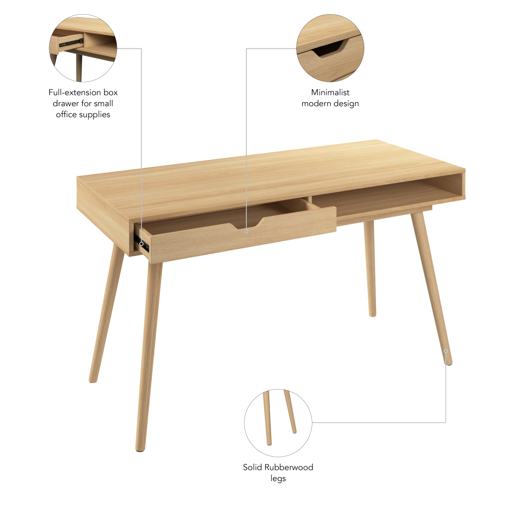 Bush Home Nora 54W Writing Desk