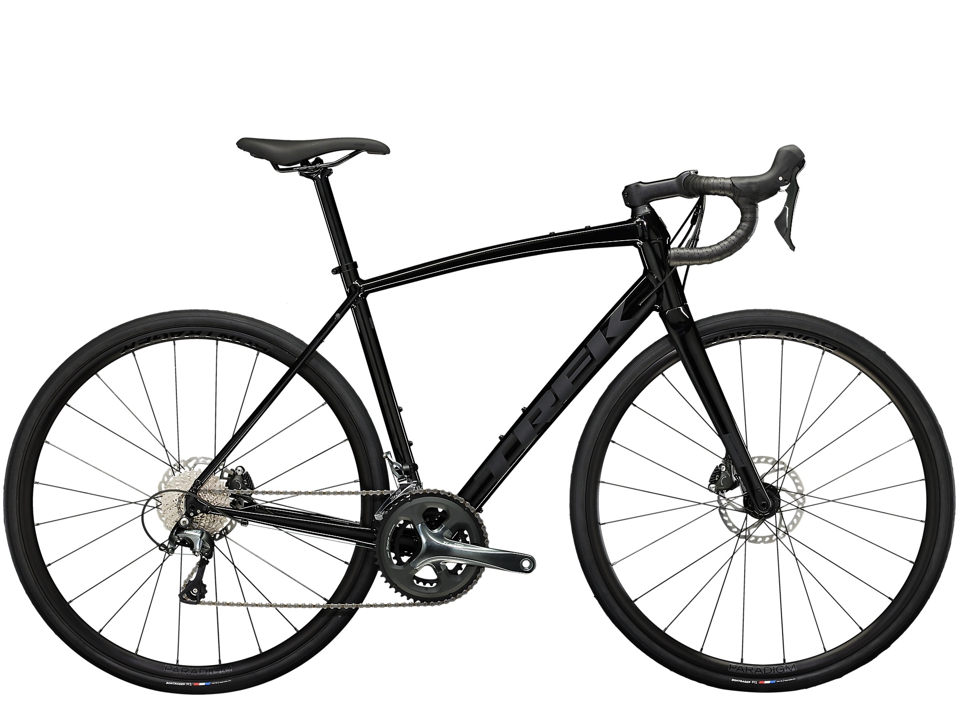 TREK Domane AL4 DISC 540mm TREK BLACK (2023) | BICYCLE PRO SHOP