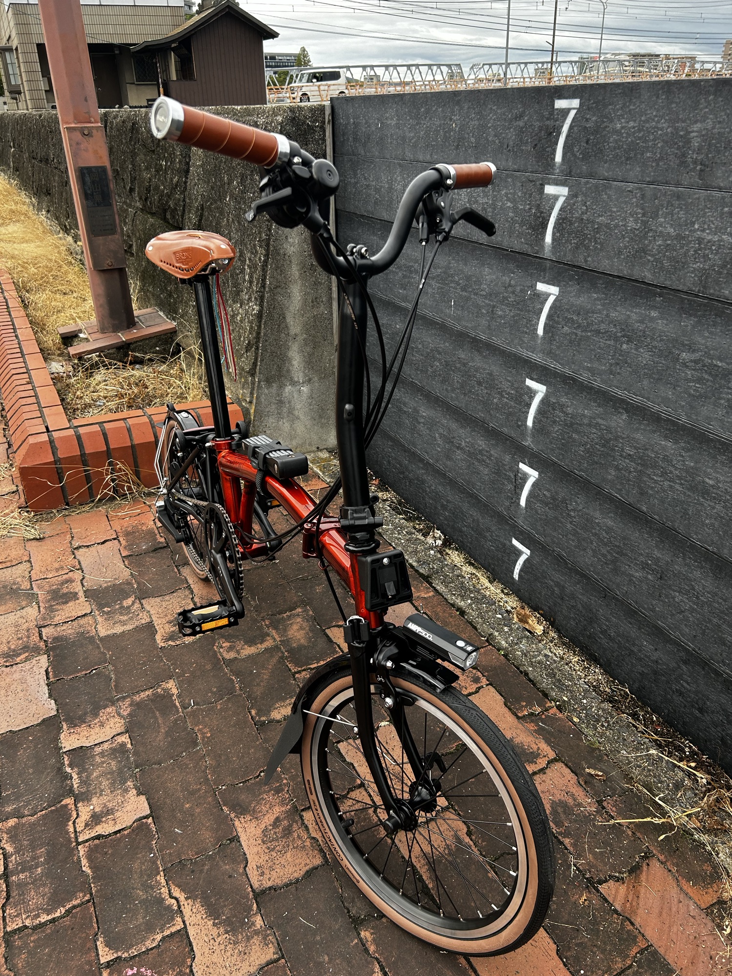 BROMPTON カスタム C-Line M6L Flame Lacquer | BICYCLE PRO SHOP なかやま