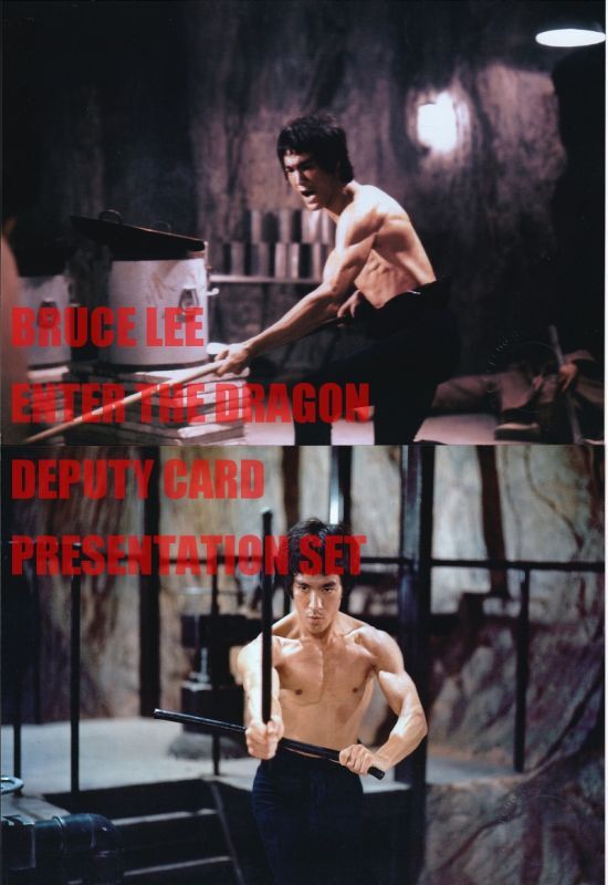 燃えよドラゴン代理人カード＆フォトセット（10セット限定）｜ブルース