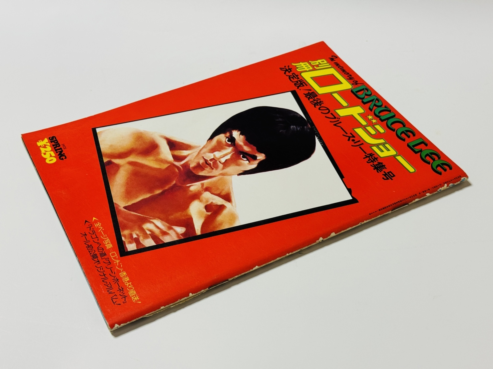 青野敏行コレクション】別冊ロードショー決定版！最後のブルース・リー