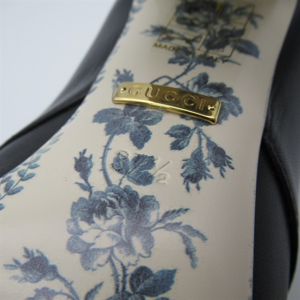 グッチ(GUCCI)グッチ GGマーモントチェンキヒール パンプス 靴