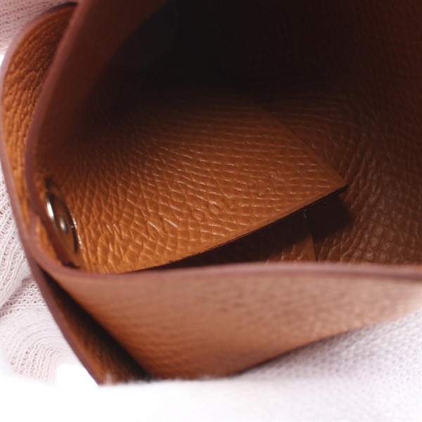 エルメス(HERMES)エルメス バスティア ゴールド コインケース 財布