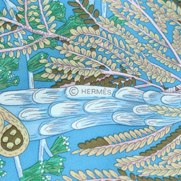 エルメス(HERMES)エルメス カレ90 JARDIN a SINTRA スカーフ 衣料品