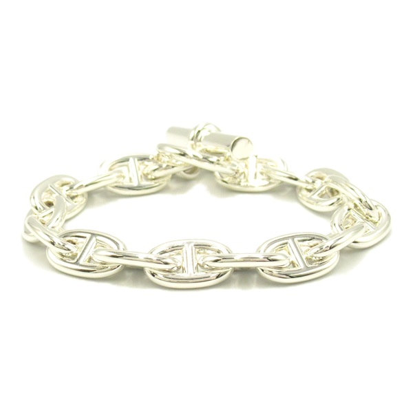 エルメス(HERMES)エルメス シェーヌダンクル MM 16コマ ブレスレット