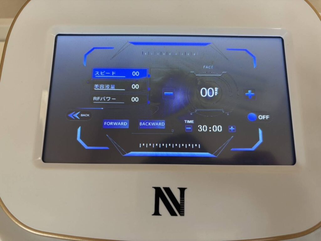 中古美容機器 ナノスキンニードル フェイシャル導入機 RF