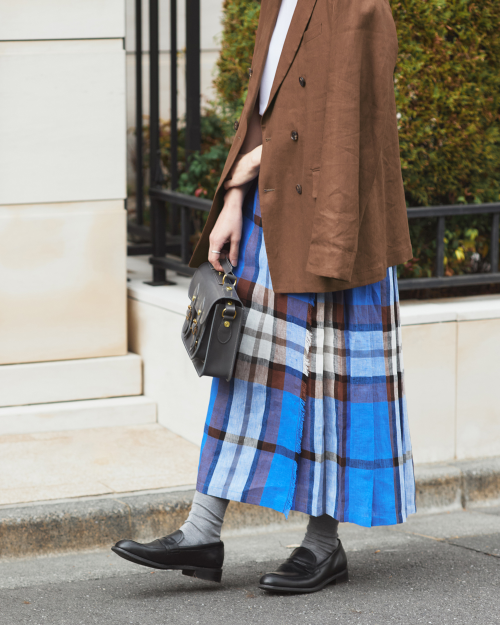 マカラスター × オニール オブ ダブリン》2024年春夏の別注キルト