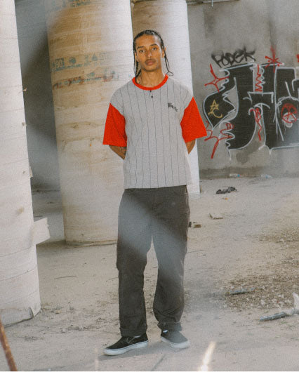 Men's Linwood Hoodie in Black/Mallard Green/Whitecap – Brixton