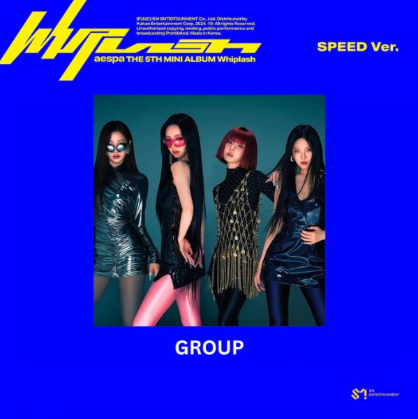 AESPA 5TH MINI ALBUM - WHIPLASH (SPEED VERSION)