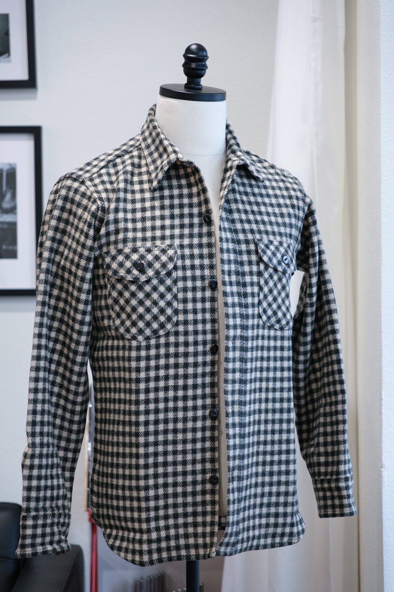 At Last & Co. Lot 345 Gingham Check Shirt – BROGUE