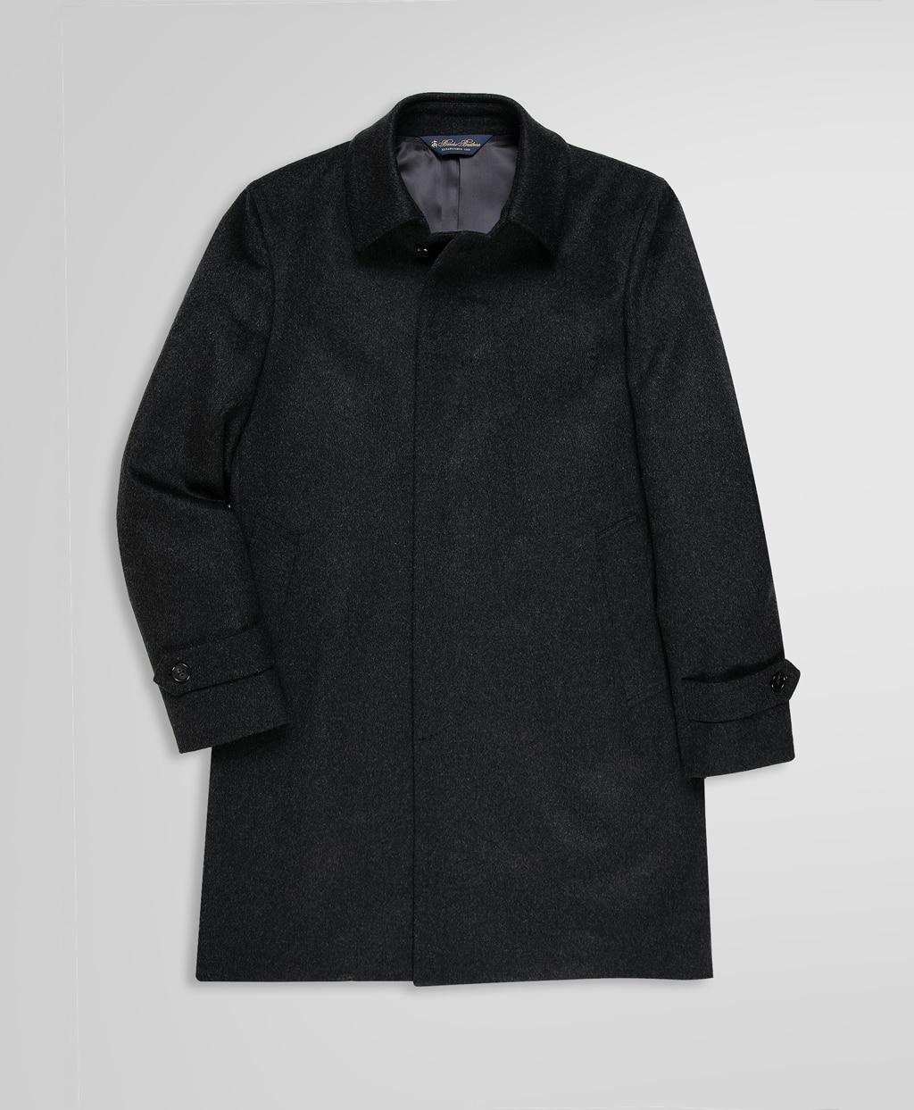 ウール/カシミヤ ソリッド バルカラーコート | Brooks Brothers Japan