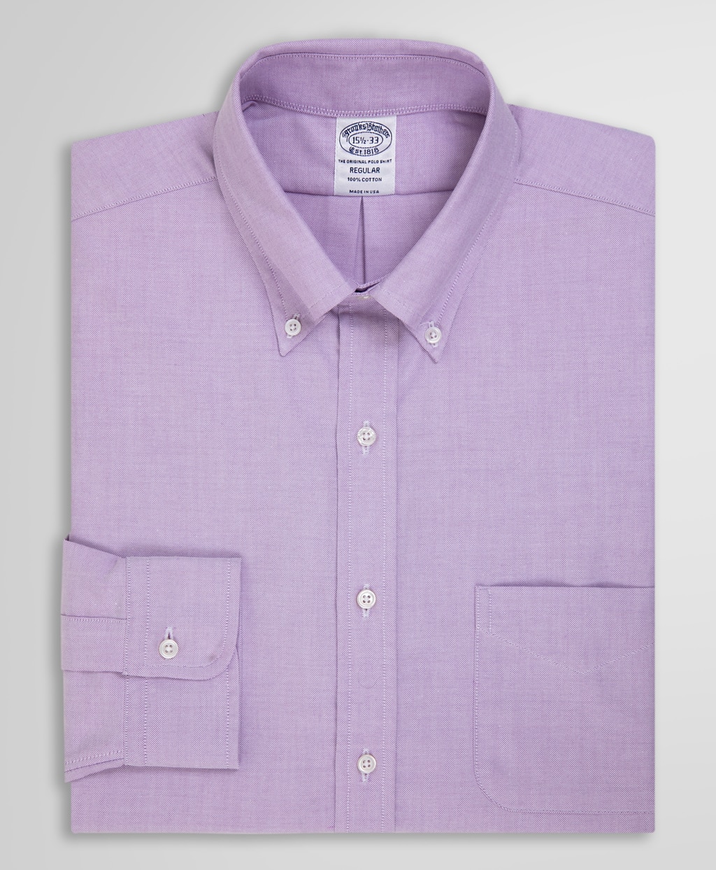 デッドストック ファブリック ドレスシャツ Regular Fit Made in USA