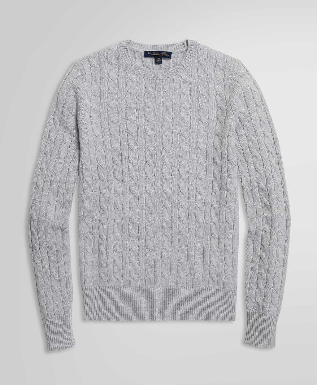 カシミヤ ケーブル クルーネックセーター | Brooks Brothers Japan