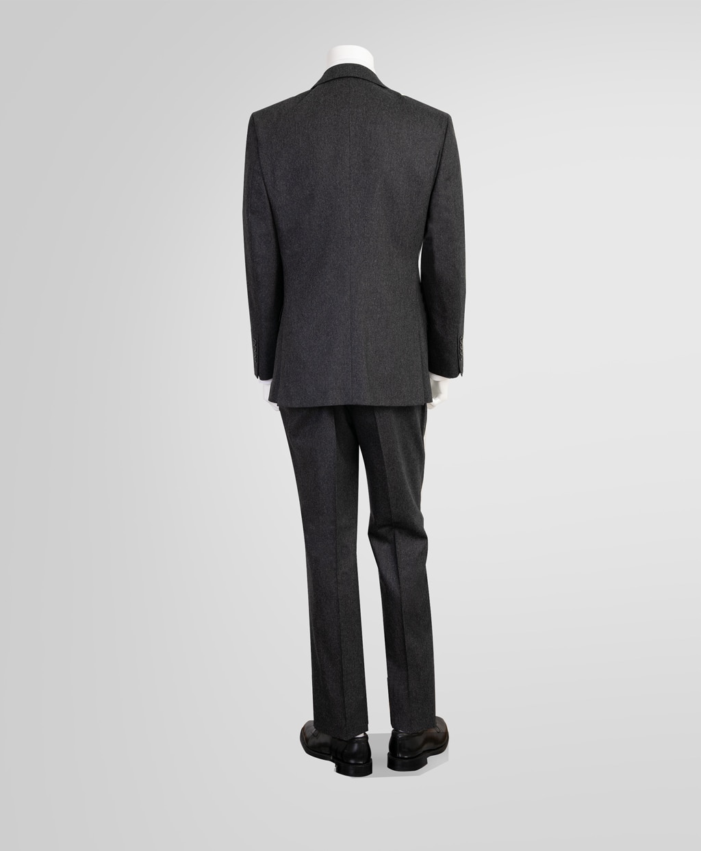 ウール/カシミヤ フランネル シングル2釦スーツ Traditional | Brooks