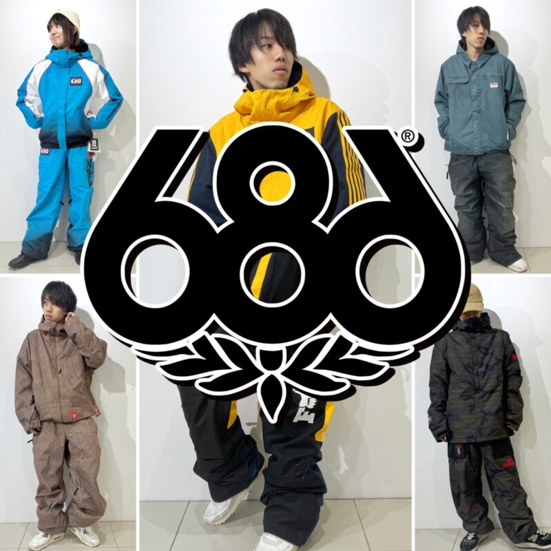 2627 SIX EIGHT SIX 686 ロクハチ スノーボードウェア | ビーズ