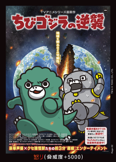 ゴジラ】怒り(ちびゴジラの逆襲)【-】Rage-02 - C-labo OnlineShop