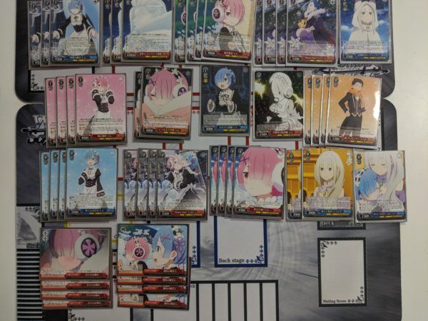 ヴァイスシュヴァルツ】リゼロ 8門デッキ ヴァイスシュヴァルツ リゼロ