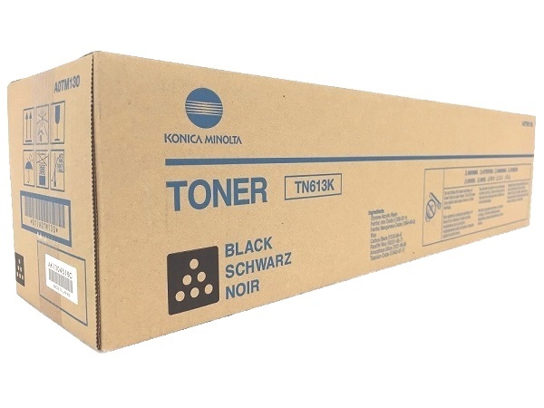 Konica Minolta A0TM130 (TN613K) Black Toner Cartridge | GM Supplies