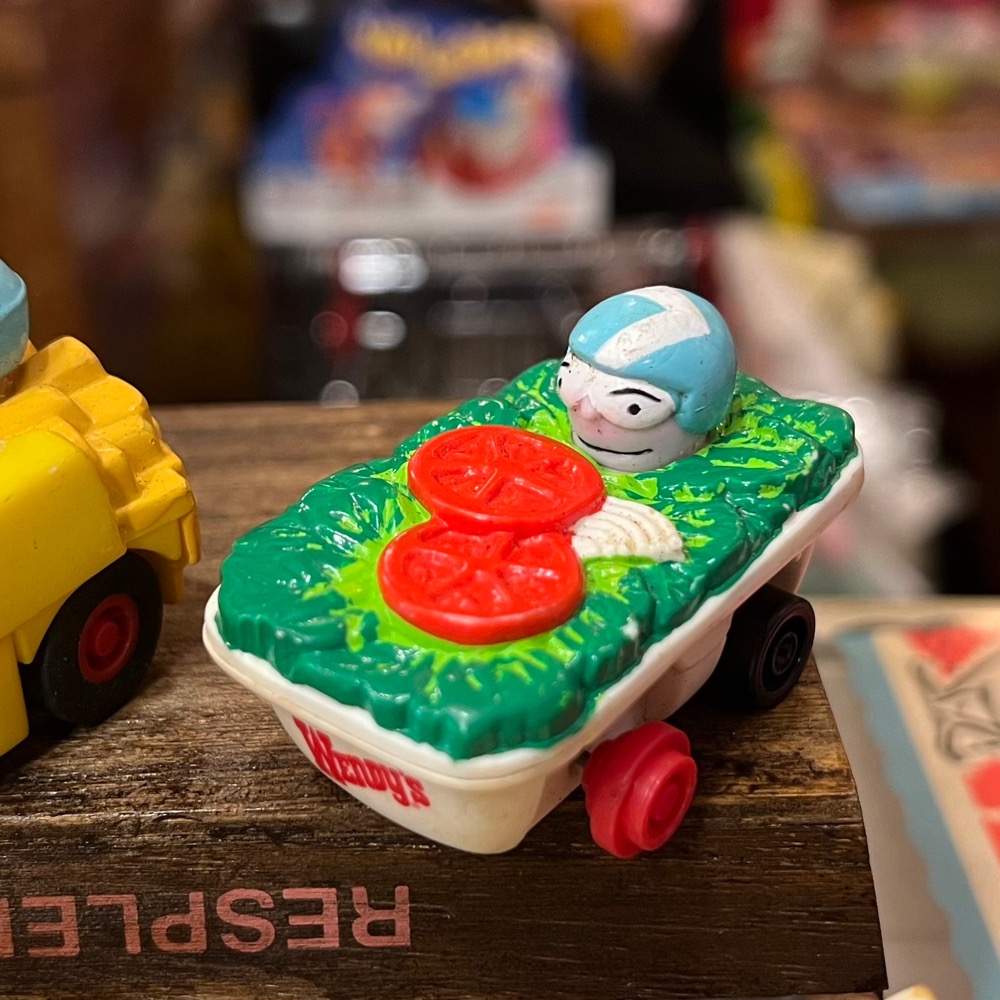 1990年製 Wendy's Meal Toys Food Racers ウェンディーズ ミールトイ