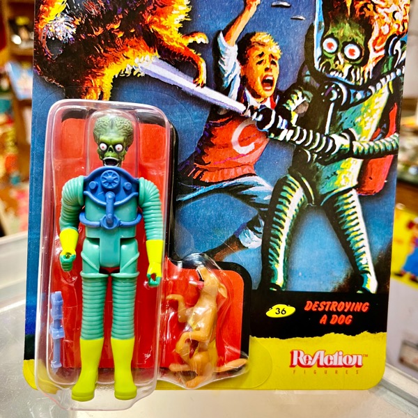 SUPER7 Mars Attacks ReAction Figure マーズアタック リアクション