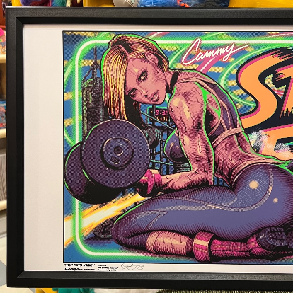 Street Fighter × Rockin'Jelly Bean Series3 “CAMMY” SILK SCREEN