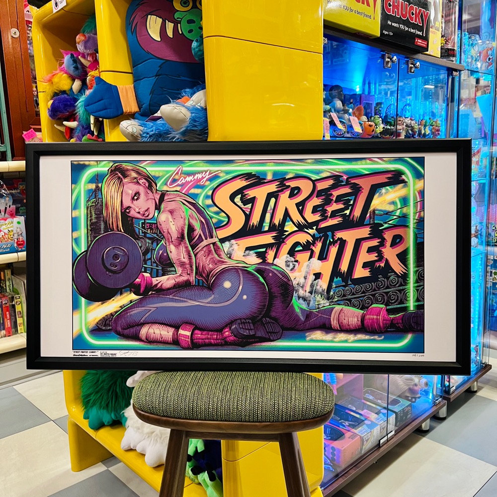 Street Fighter × Rockin'Jelly Bean Series3 “CAMMY” SILK SCREEN
