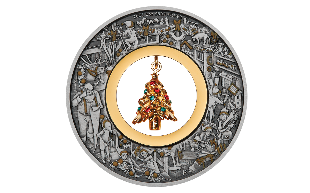 2022 Niue $1 17.5-gm Silver Merry Christmas Magical Season Proof