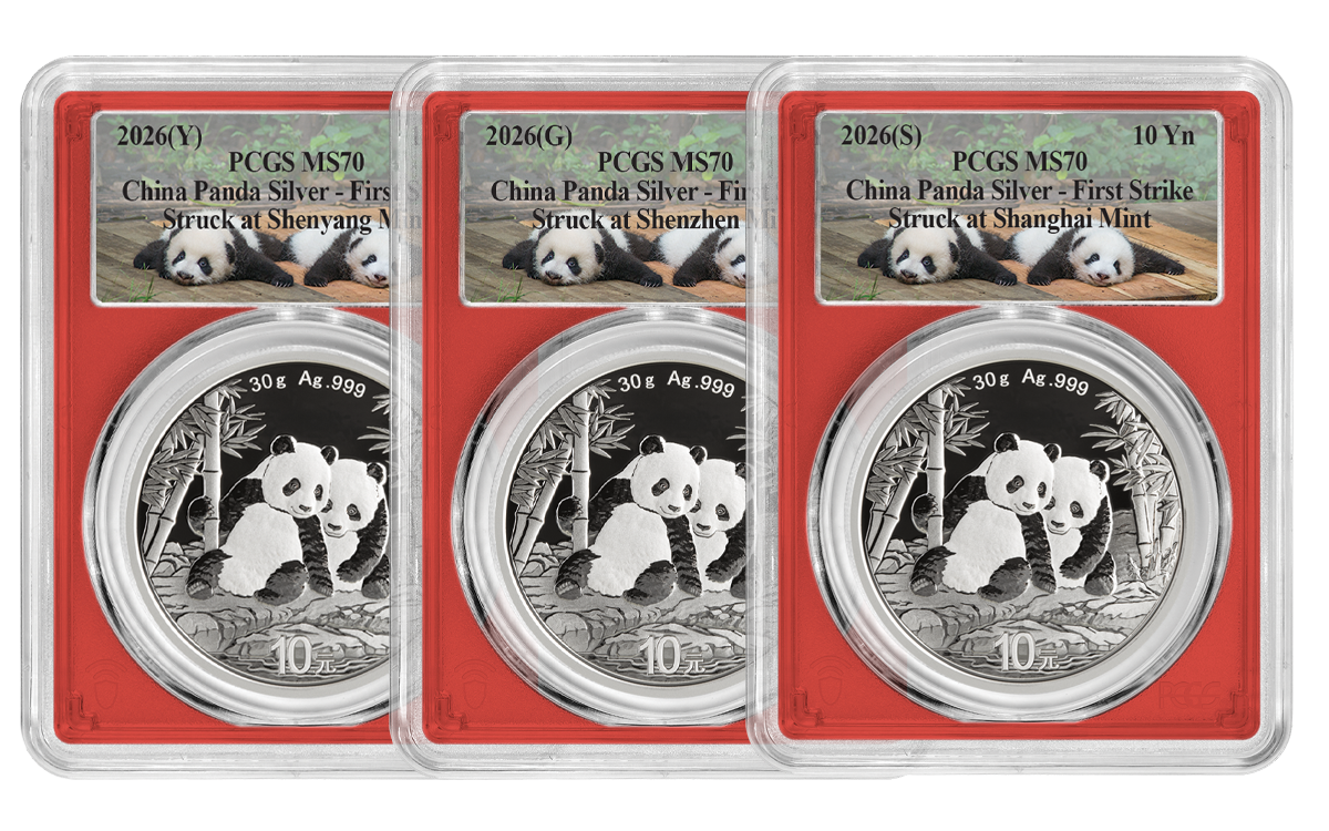 2026 China 30-gm Silver Panda NGC MS69 FR w/Black Core & Great
