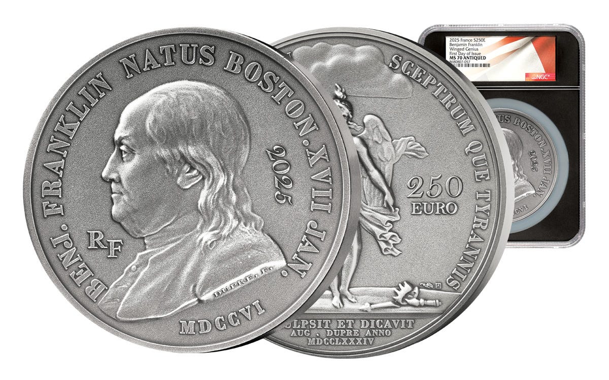 2025 Canada $50 5-oz Silver Peace Dollar Proof NGC PF70 FDI w