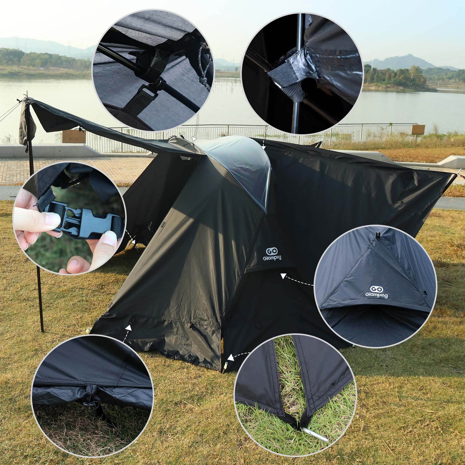 タイムセール中】GOGlamping SKY EYE CT コットテント専用フライシート