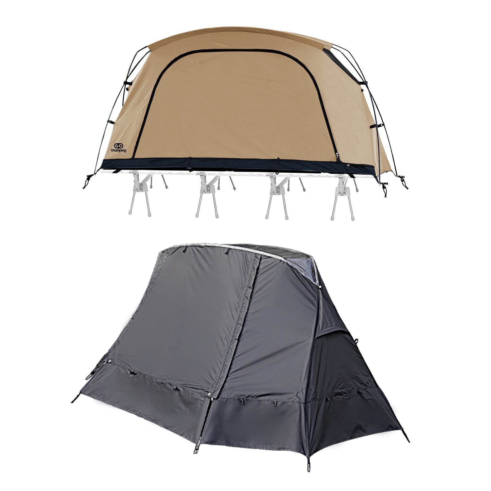GOGlamping SKY EYE CT 自立式 コットテント TC & フライシート[テント