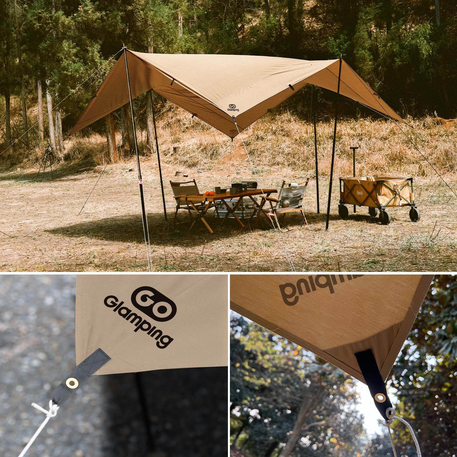 タイムセール中】HENGEN+ スクエアタープ TC 295/350/400 – GOGlamping