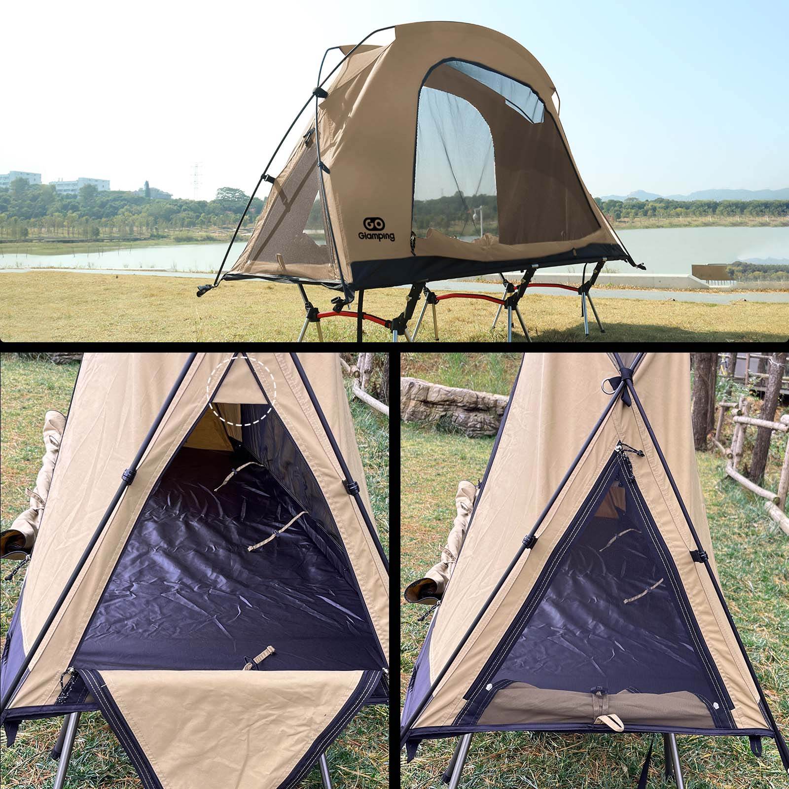 GOGlamping SKY EYE CT 自立式 コットテント TC & フライシート[テント