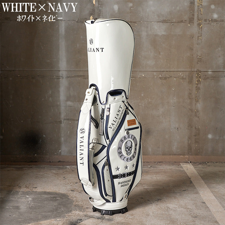 ヴァリアント VA-018 カート型 キャディバッグ スカル VALIANT