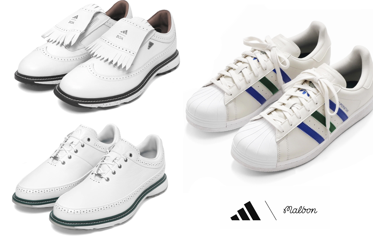 Malbon x Adidas golf shoe lineup - GolfGETUP