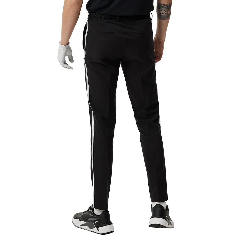 J.Lindeberg Stuart Stripe Golf Pants Black - SS23 Men – Golfio