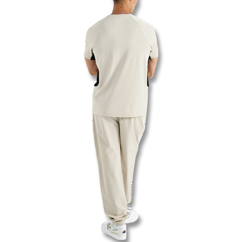 Malbon Performance Nylon Tech Golf Pants Sand - FW24 – Golfio