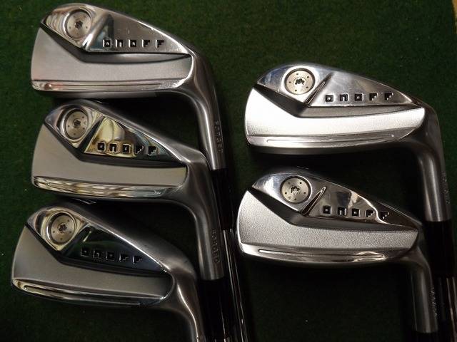 GLOBERIDE グローブライド 中古アイアンセット ONOFF FORGED KURO