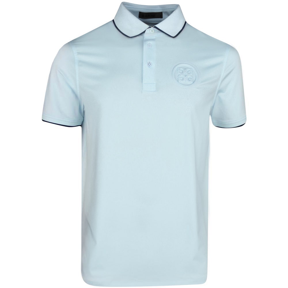 G/FORE - Light Blue & Navy Polo Shirts - Spring 2024