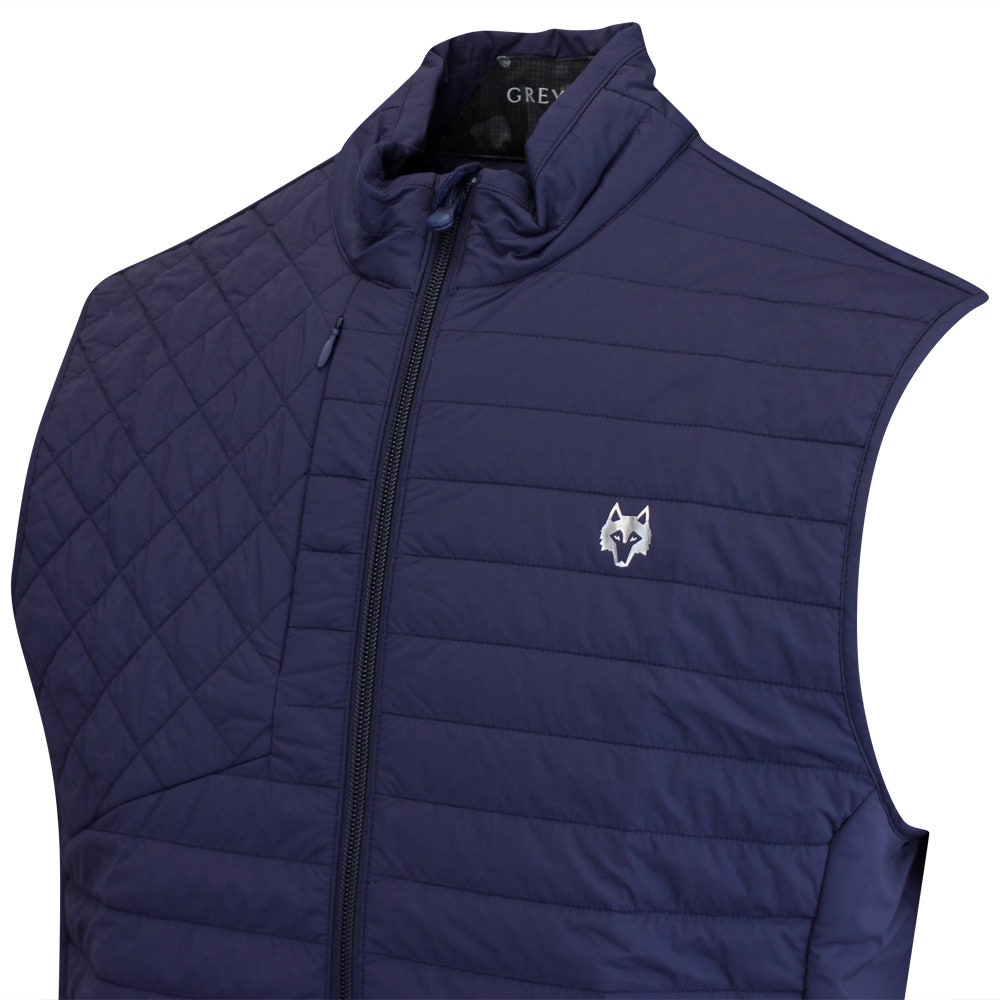Greyson Golf Gilet - Yukon X-Lite Primaloft Vest - Maltese Blue SS25