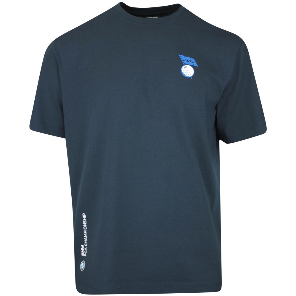 J.Lindeberg Golf T-Shirt - Billy Festival Tee DPWT - JL Navy AW25