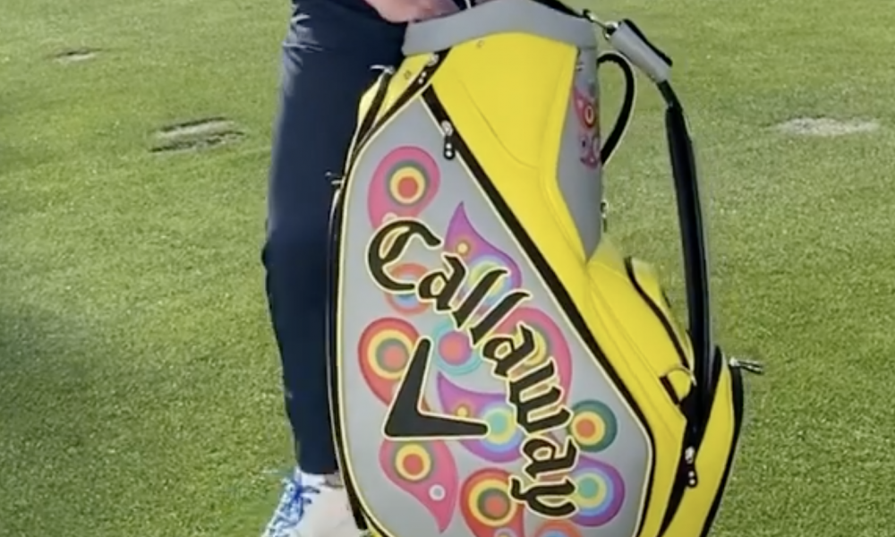 Callaway does limited edition “major” bag for ANA Inspiration