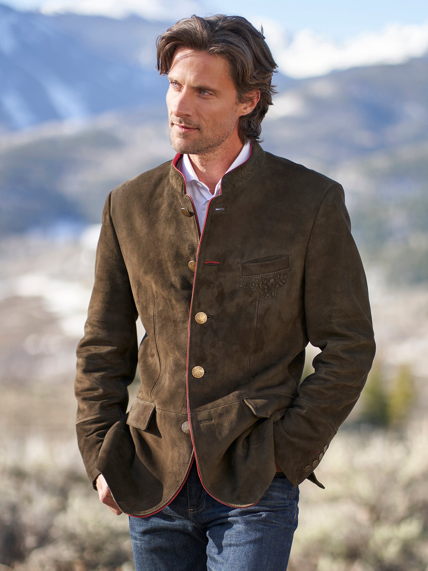 Geigelstein Suede Jacket – Gorsuch