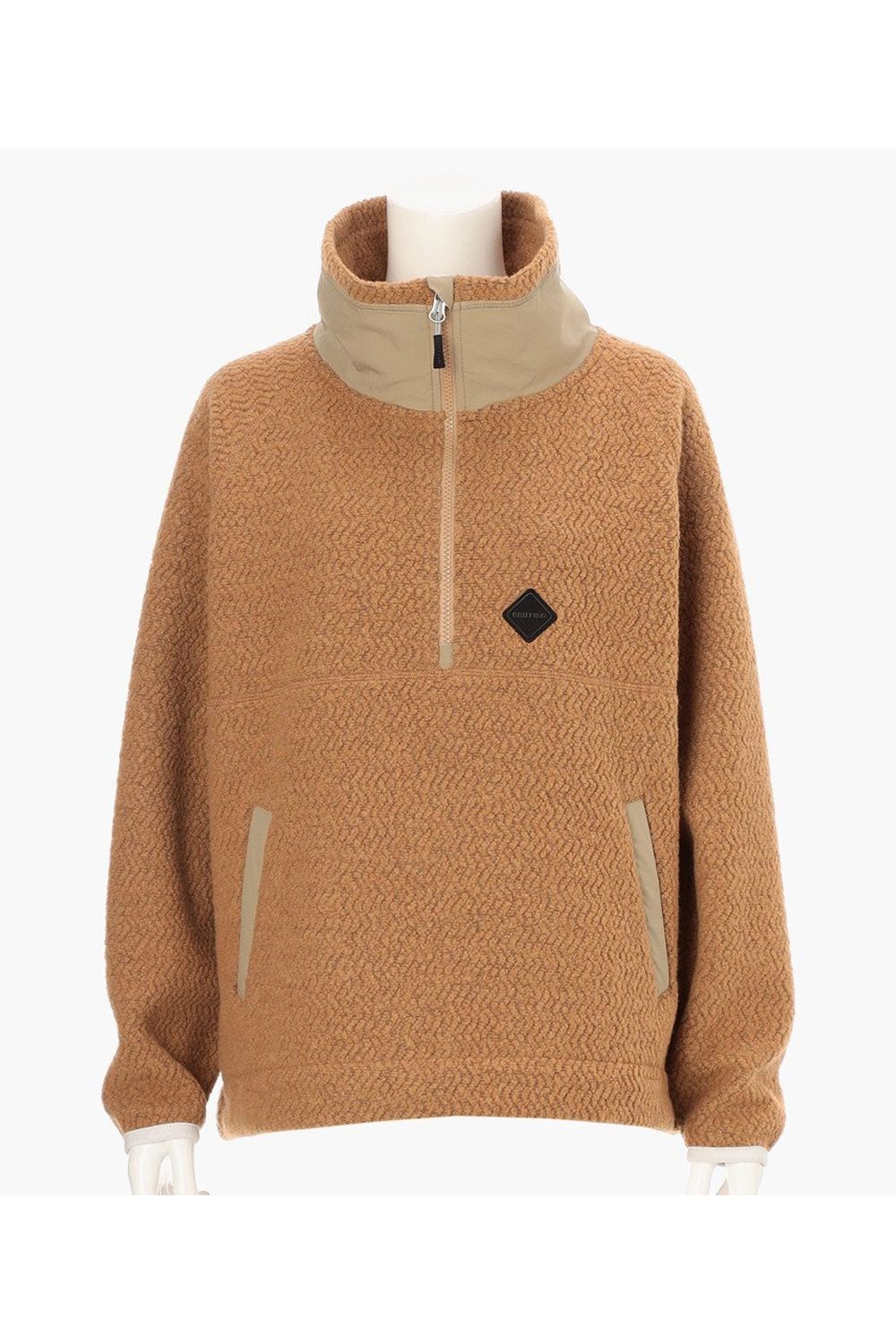 BRIEFING - 【25AW】【レディース】 WOMEN'S WOOL BOA HALFZIP TOP