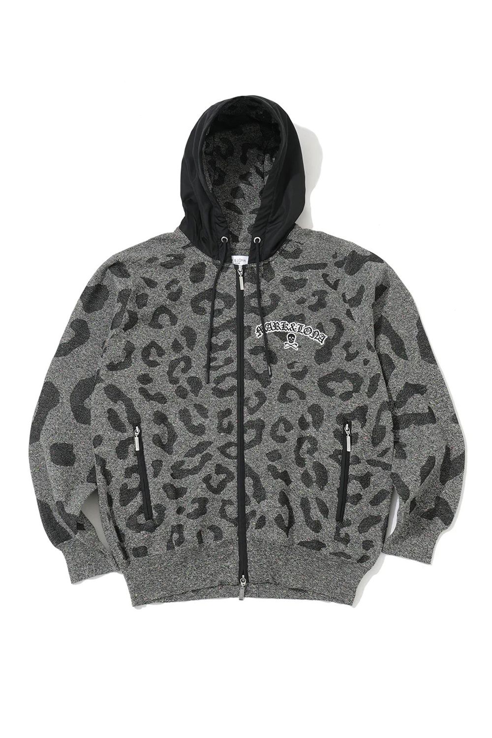 MARK&LONA - 【26SS】 PANTERA PRISM KNIT ZIP HOODIE / レオパード