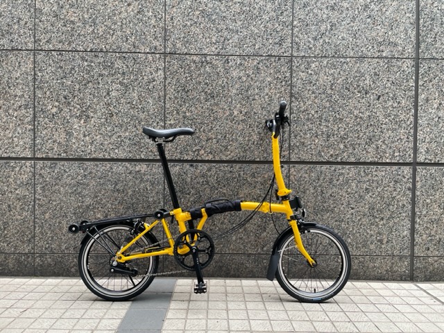 BROMPTON】 イエローとブラックのコントラストが格好よい！C Line
